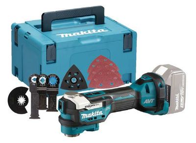 Makita DTM52ZJX4 Multiverktyg LXT 18V med tillbehör (utan batterier)