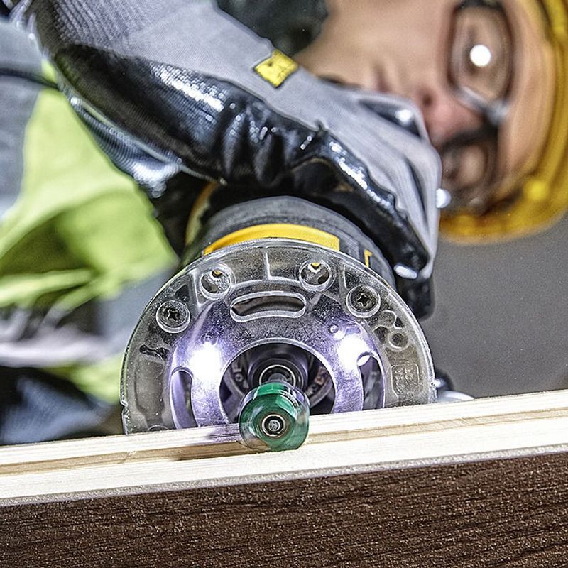 DeWalt DCW604N Kombifräs 18V XR SET (Utan batterier)