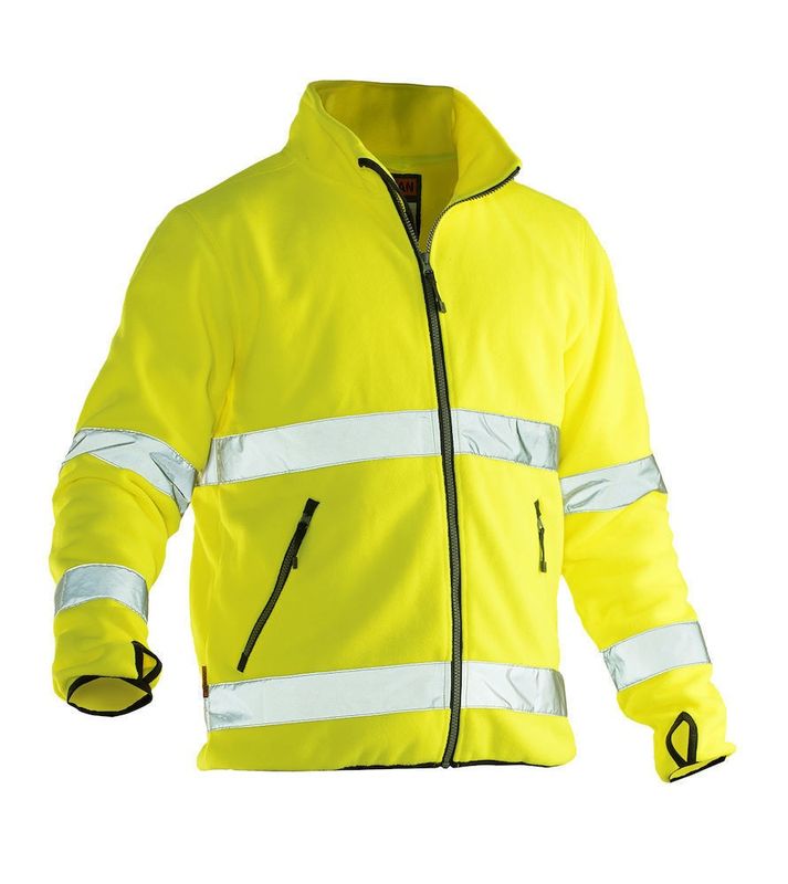 Jobman 5502 Fleecejacka Varsel KL3 Gul