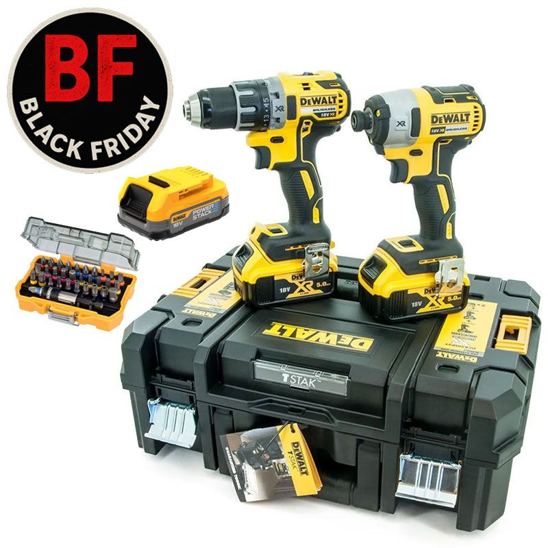 DeWalt DCK268P2T Combokit 18V Inkl. DCBP034 + DT7969