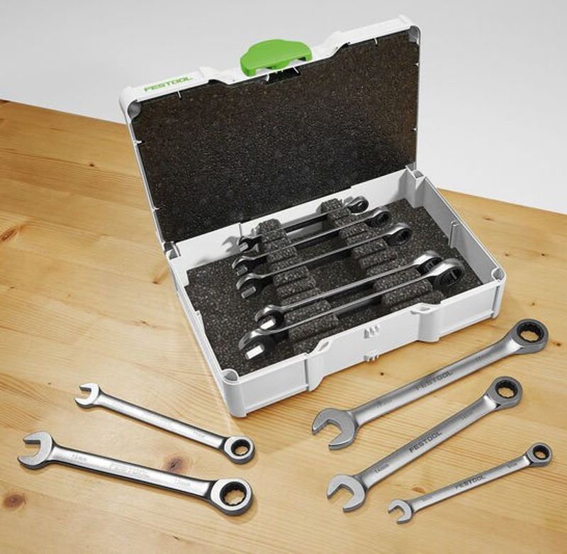 Festool Ringspärrnyckel-set SYS3 S 76 – Komplett och kompakt