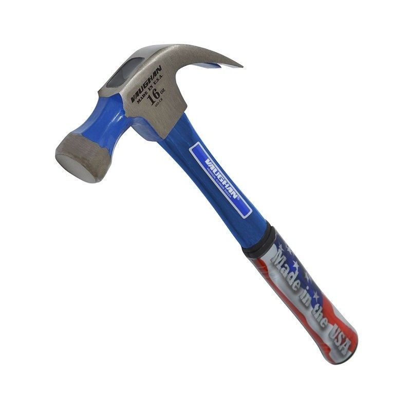 Vaughan Snickarhammare Glasfiberskaft Böjd Klo (16 Oz)
