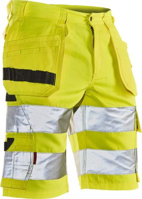 Jobman Hantverksshorts HiVis Gul