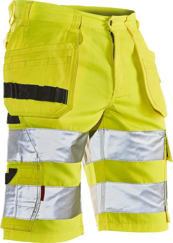 Jobman Hantverksshorts HiVis Gul