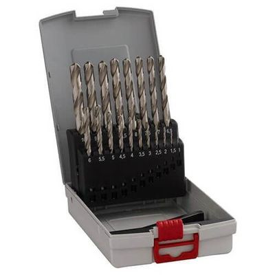 Bosch Metallborrsats HSS-G 1-10mm 135° (19st)