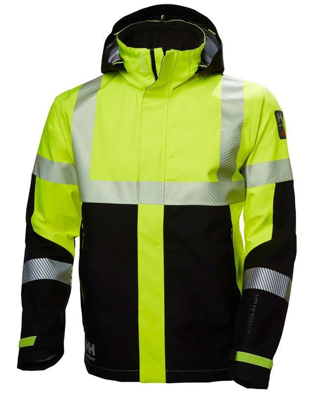 Helly Hansen ICU SHELL JACKET Varseljacka 369 Gul/Svart med Reflex