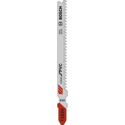 Bosch T 302 H Clean PVC sticksågblad 3 st