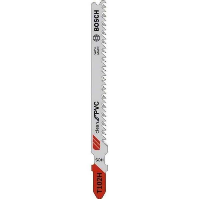 Bosch T 302 H Clean PVC sticksågblad 3 st
