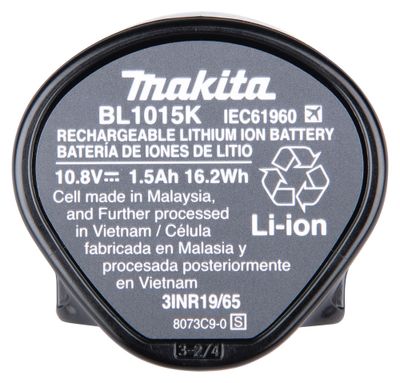 Makita  BL1015K Batteri 10,8V 1,5Ah Li-ion