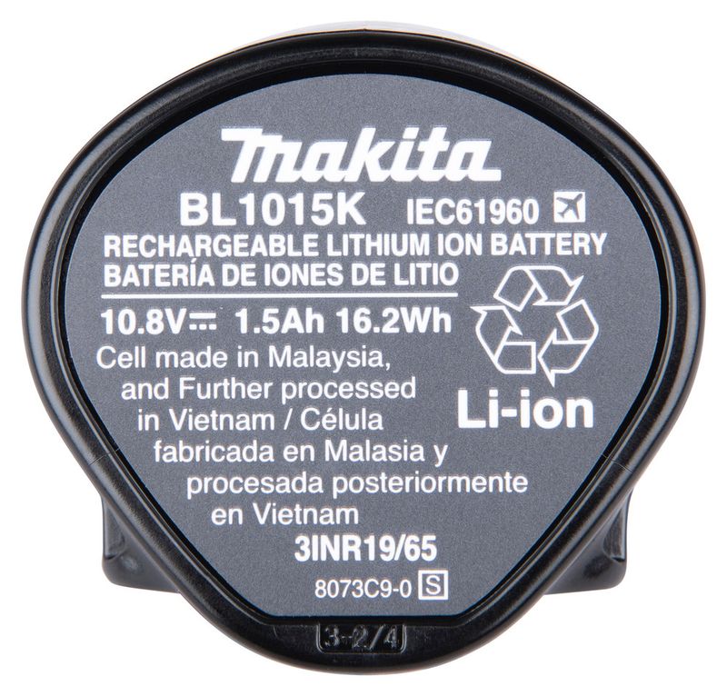 Makita  BL1015K Batteri 10,8V 1,5Ah Li-ion