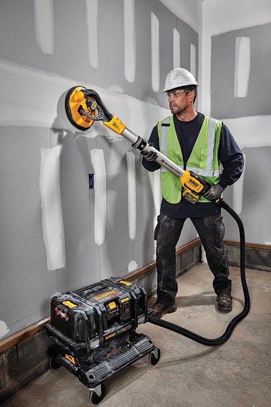 DeWalt DCE800T2 Väggslipmaskin 18V XR  (2x6,0ah)