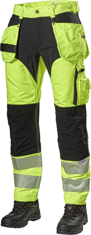 Lbrador Hantverkarbyxa 117PB Hivisgul KL2 D100