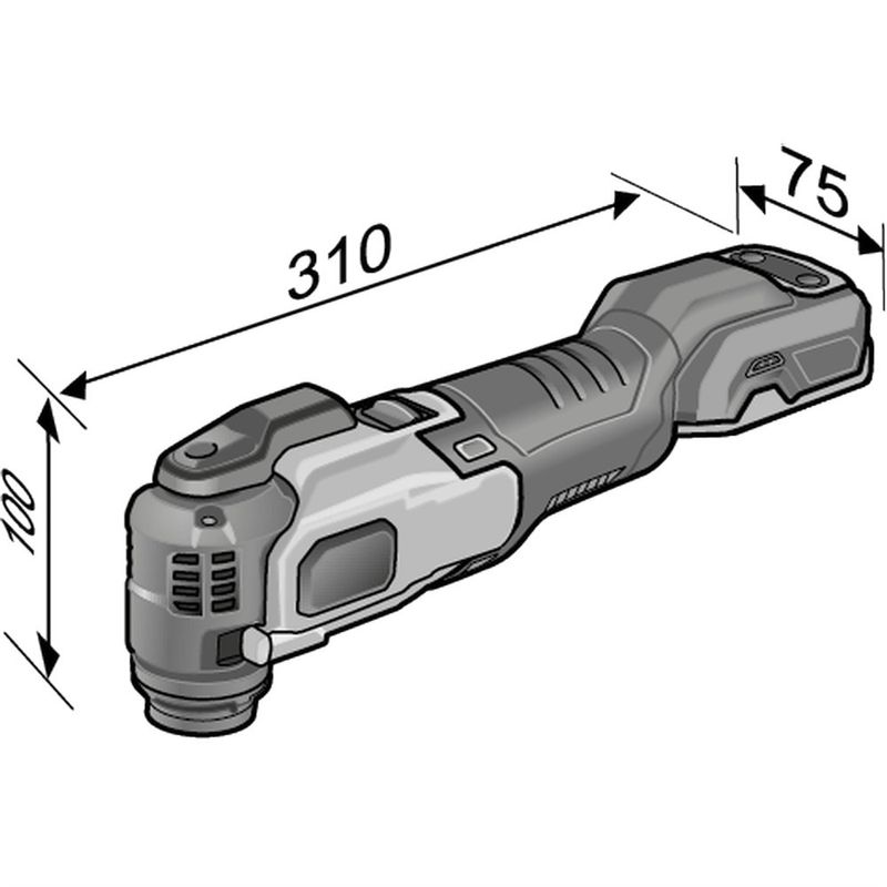 Flex Multitool MT18.0-EC Set