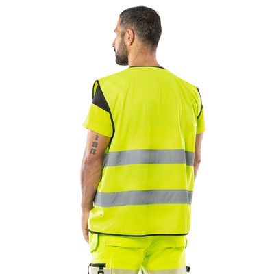 Fristads 5100 HVS Varselväst klass 2 Gul/Reflex