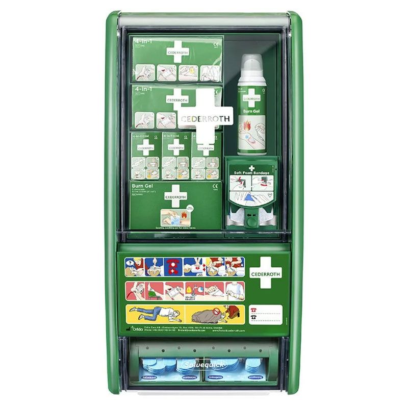 Cederroth Första Hjälpen-station First Aid & Burn Station 51011003