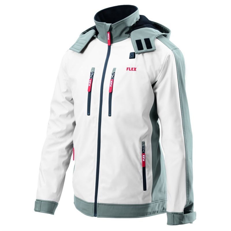 Flex Värmejacka TJ Thermo-Softshell Vit Dam