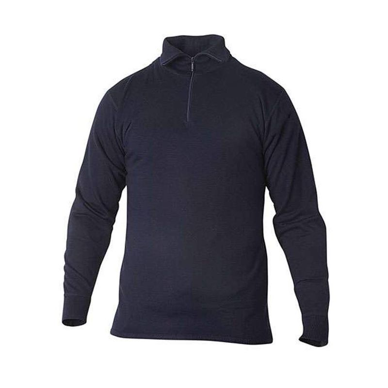 Top Swede Tröja Zip Ullfrotte 3XL