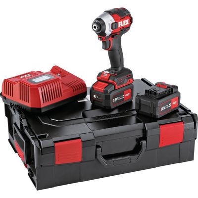 Flex Slagskruvdragare ID¼'' 18.0-EC-HD Set