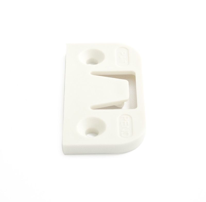 Habo Fästbricka Runda Hörn 1103 Vit SB