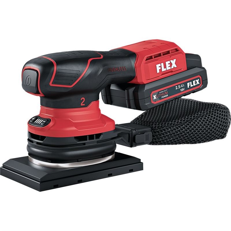 Flex Fyrkantslip OSE2-80 18-EC Set