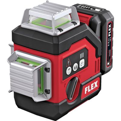 Flex Korslinjelaser ALC3x360 12 G/R Set