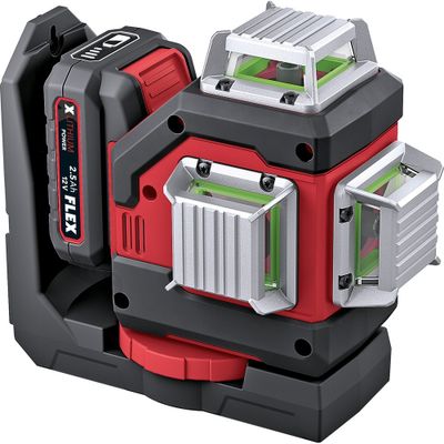 Flex Korslinjelaser ALC3x360 12 G/R Set
