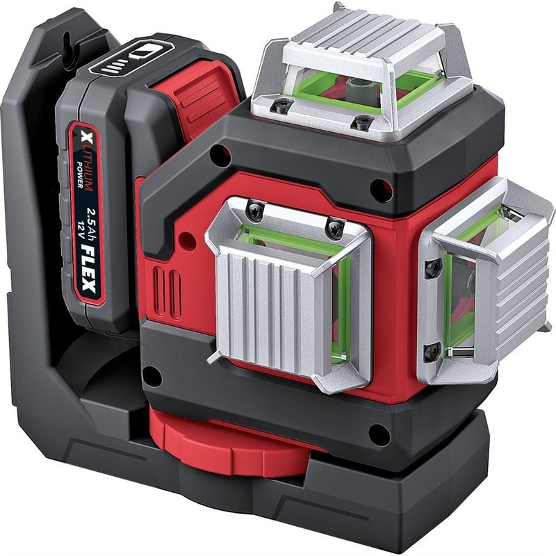 Flex Korslinjelaser ALC3x360 12 G/R Set