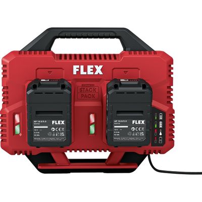 Flex Snabbladdare x2 CA 12/18.0V