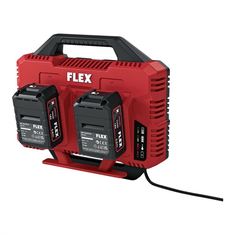 Flex Snabbladdare x2 CA 12/18.0V