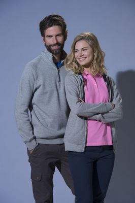 Clique Classic Cardigan Herr Gråmel