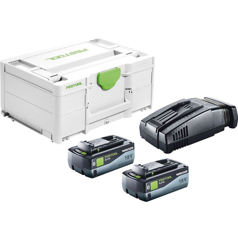 Festool Laddpaket SYS 18V 2x8,0/SCA16