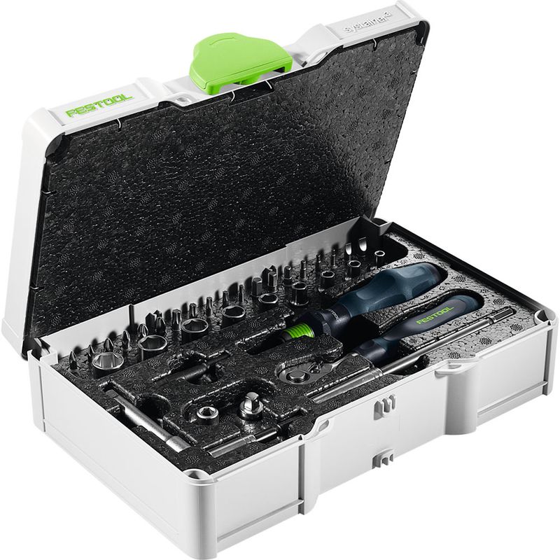 Festool Spärrskaft-set SYS3 S 76 – 37-delars kit