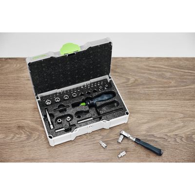 Festool Spärrskaft-set SYS3 S 76 – 37-delars kit