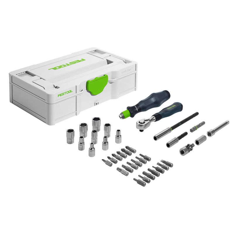 Festool Spärrskaft-set SYS3 S 76 – 37-delars kit