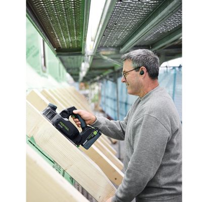 Festool Batteridriven hyvel HLC 82 EB-Basic-Set