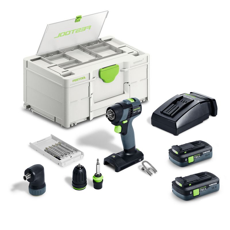 Festool Skruvdragare TXS 18 TBX4,0 I-Set