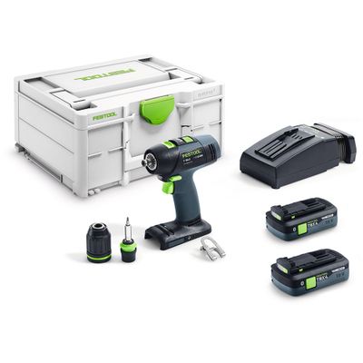 Festool Skruvdragare T 18+3 TBX 4,0 I-Plus