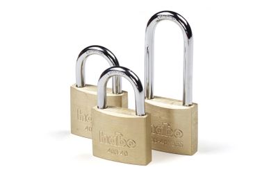 Habo Hänglås 403-40+HB55 Tripple Mässing SB