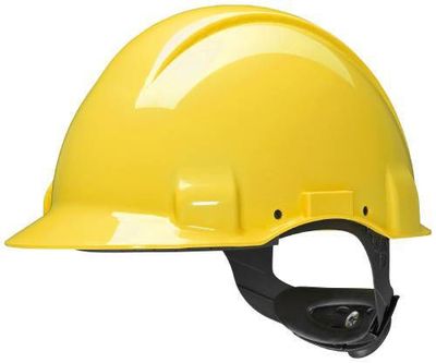 Skyddshjälm 3M G3001 Med UV-indikator Gul