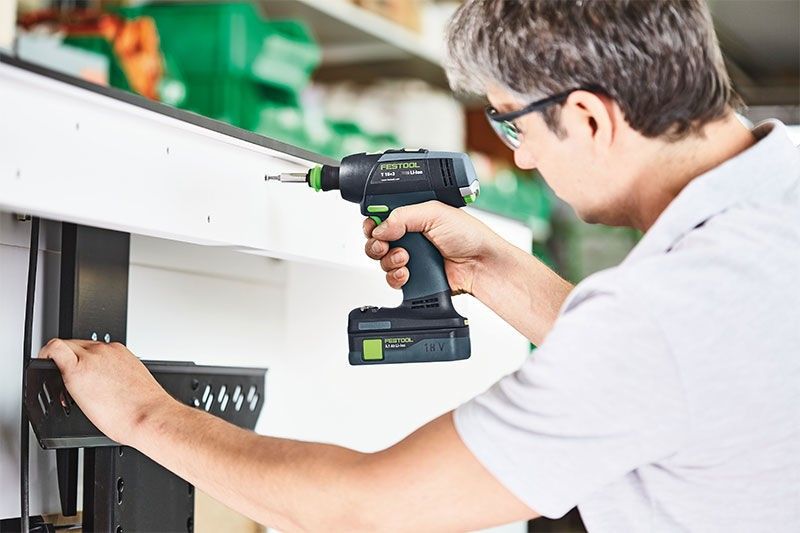 Festool T18+3 HPC 4,0 I-Plus Skruvdragare 18V 2x4,0ah HPC