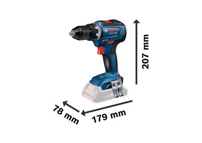 Bosch Skruvdragare GSR 18V-55 2X4AH PC L-BOXX