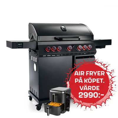 Landmann Cool Black 5.2 MaxX gasolgrill backburner 5-brännare