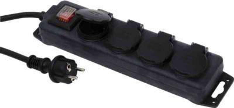 Gelia Grenuttag 4-V Jord 3M 3G1.5 H07RN-F IP44 med lock