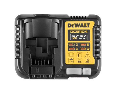 DeWalt DCB1104P2 Batteri-/Laddpaket (2x5,0ah)