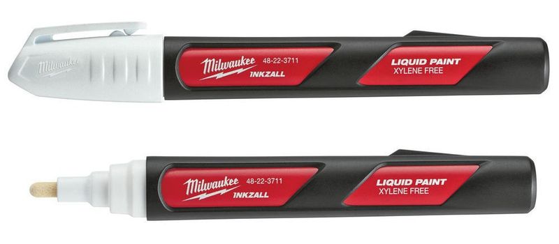 Milwaukee INKZALL Flytande Markör Vit
