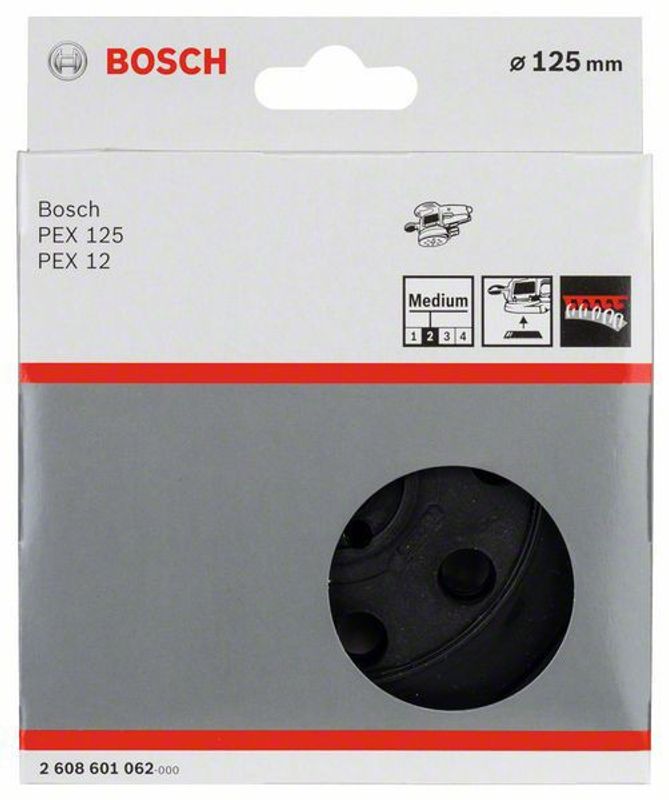 Bosch Slipplatta Medel 125mm (PEX400AE,PEX12,PEX12A,PEX125)