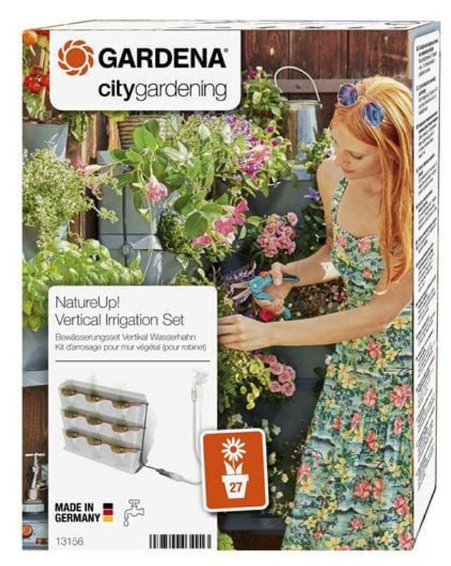 Gardena 13156-20 NatureUp!Bevattningsset till Vertikal Växthållare(för vattenkran)