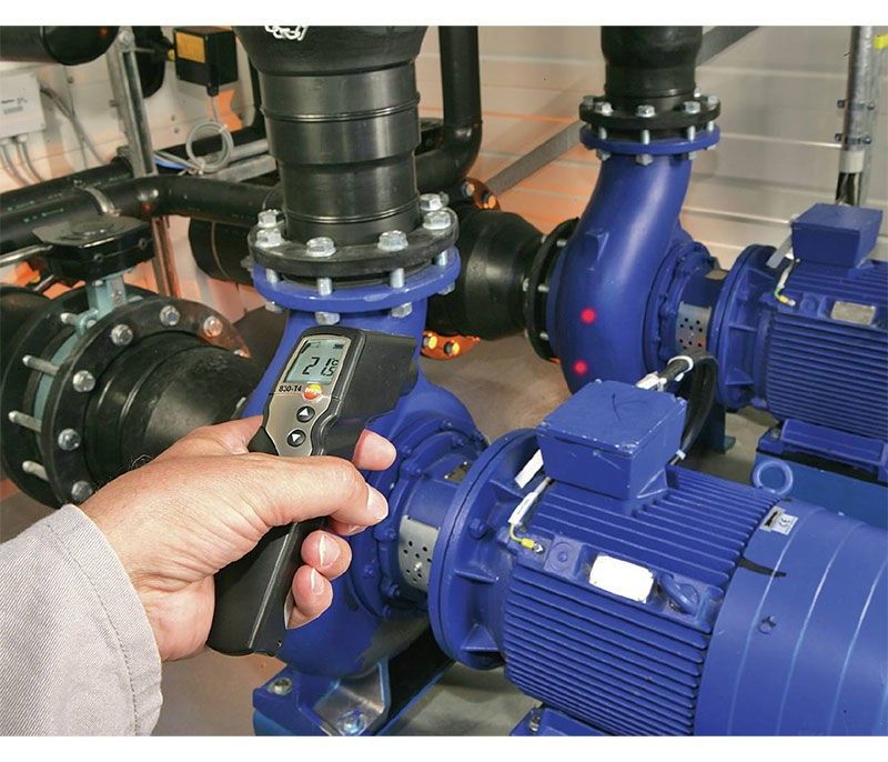 Testo 830 Industritermometer -30°C-400°C