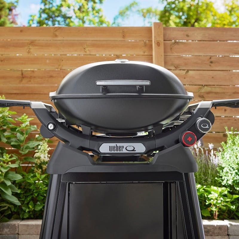 Weber Q 2800N+ – Gasolgrill med Premiumvagn & 2 Brännare