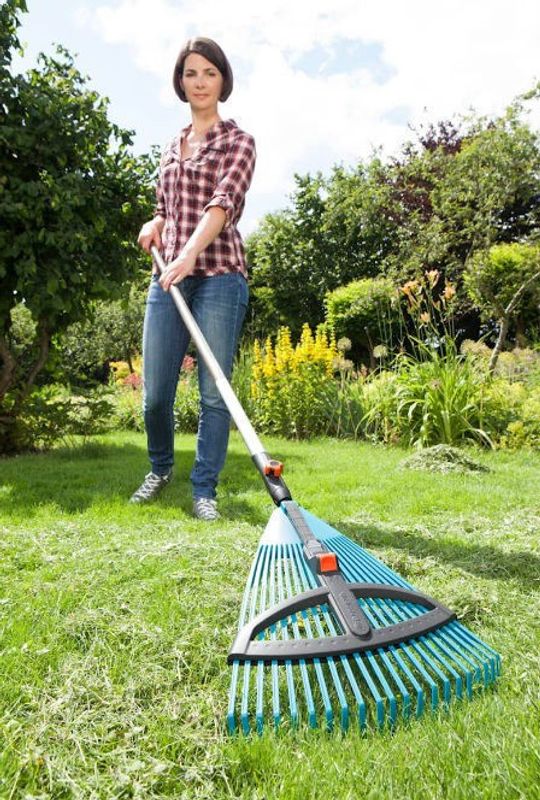 Gardena 03099-30 combiset Lövräfsa med 130 cm skaft
